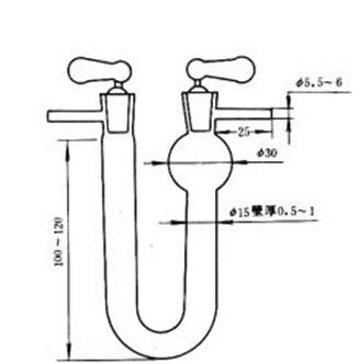 吸水U形管图